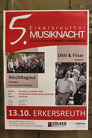 5. Erkersreuther Musiknacht 2012